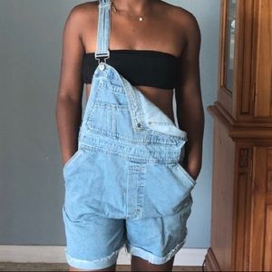 Denim Overalls
